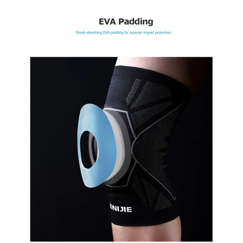 AONIJIE Compression Knee Pad 1PC Knee Brace Support - BLACK