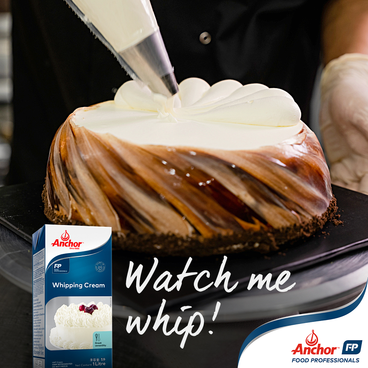 Anchor WHIPPING CREAM 1L 35% Milk Fat