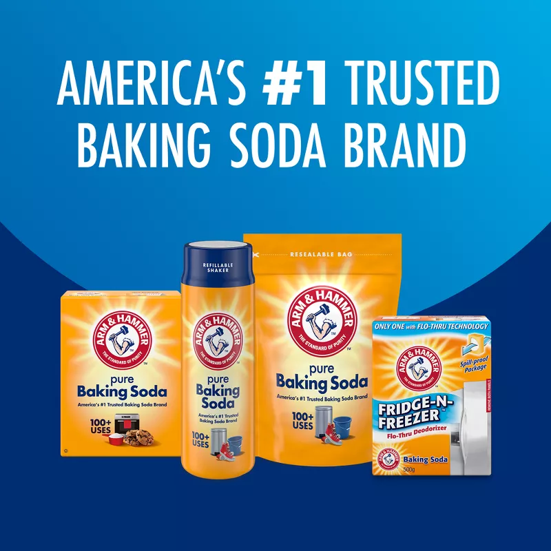 Arm & Hammer PURE BAKING SODA 340g Refillable Shaker