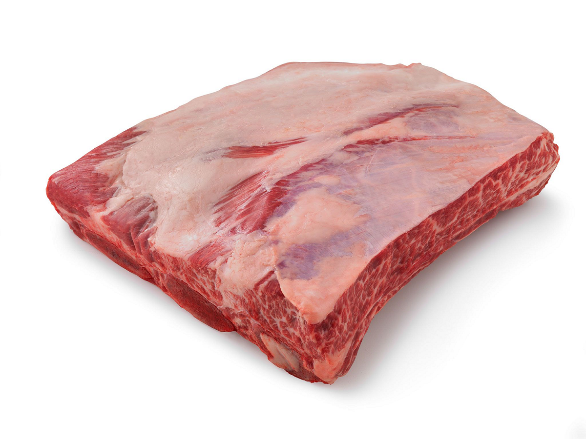 BEEF SHORT PLATE Boneless - In slabs of 4-8KG - Price in per kilo