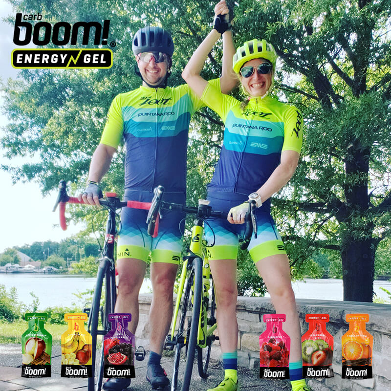 1 Box Carb Boom! Energy Gel - Raspberry 24pcs