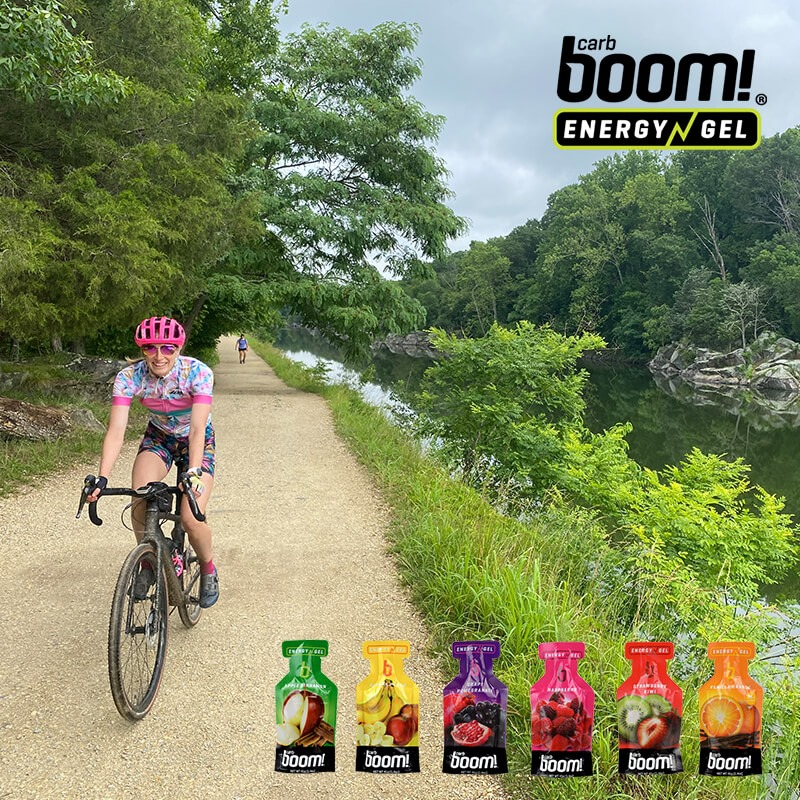 Carb Boom! Energy Gel - Raspberry Single Serve Pack 41g