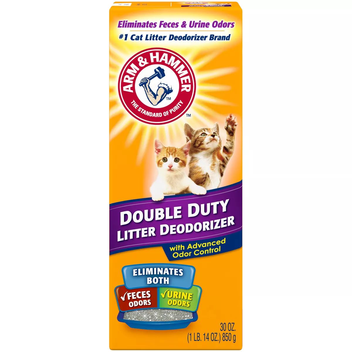 Arm & Hammer DOUBLE DUTY LITTER DEODORIZER 30 oz. / 850 g.