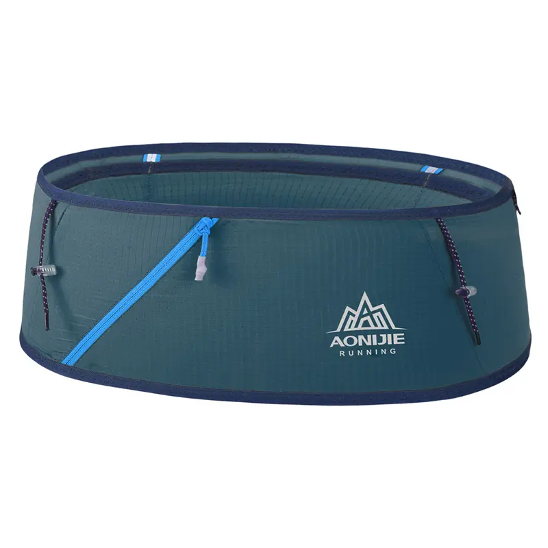 AONIJIE Running Belt Waist Pack Portable Ultralight - BLUE