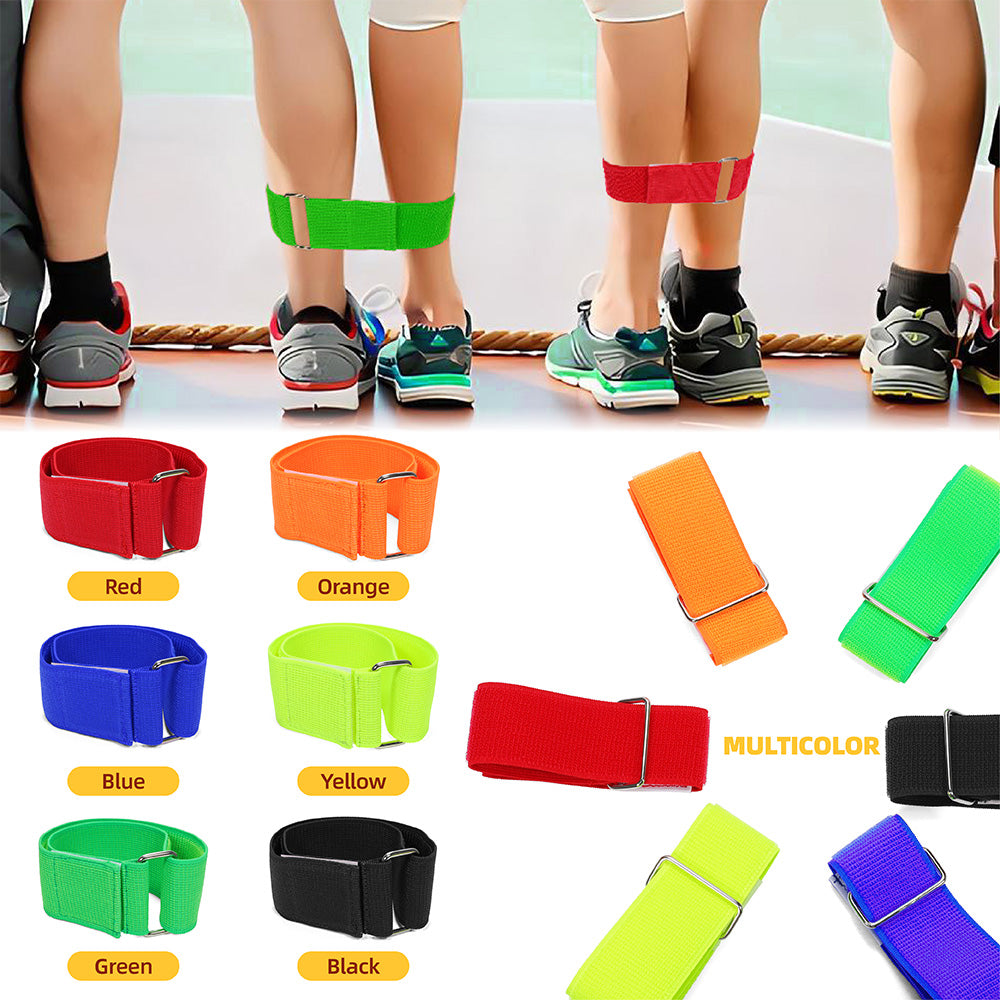 Blue 3 Legged Race Band - size 50cm x 5cm