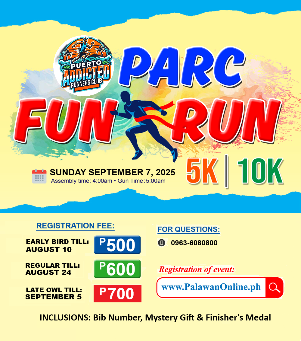 SEPTEMBER 7 - HOTEL CENTRO PARC FUN RUN 5km & 10km