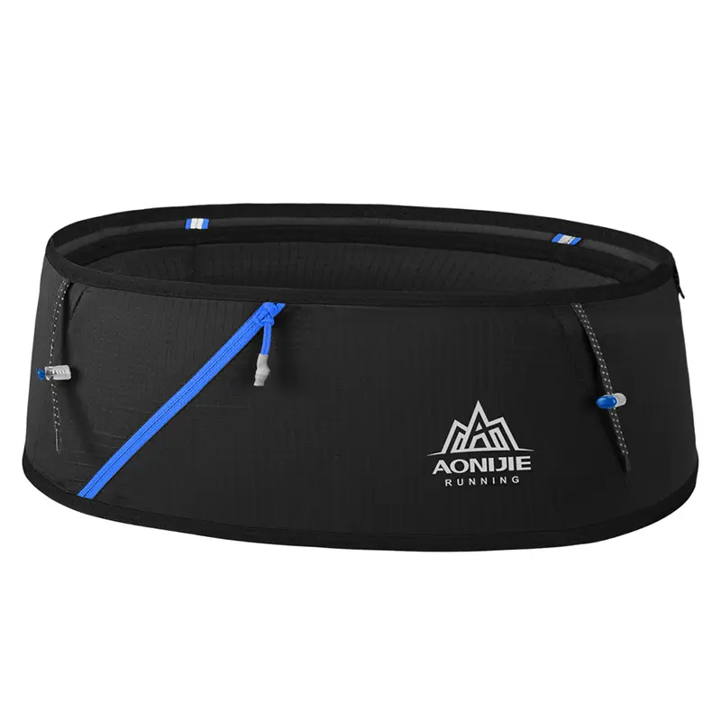 AONIJIE RUNNING WAIST BELT Portable Ultralight W8101 - BLACK