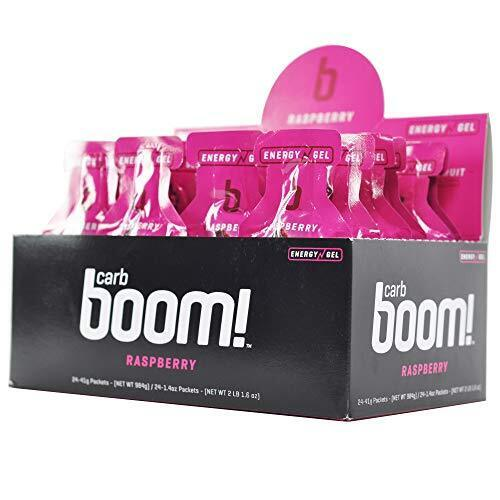 Carb Boom! Energy Gel - Raspberry Single Serve Pack 41g
