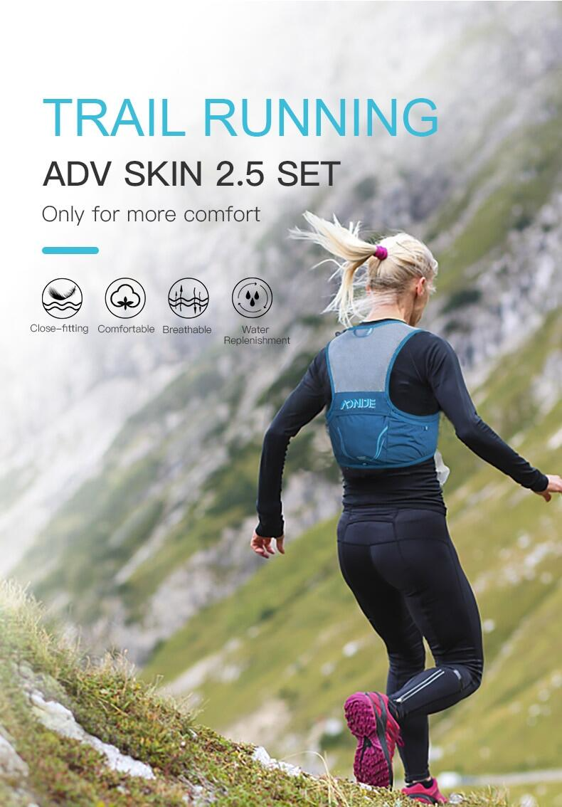 AONIJIE Running HYDRATION BACKPACK 2.5L C932S - DARK BLUE