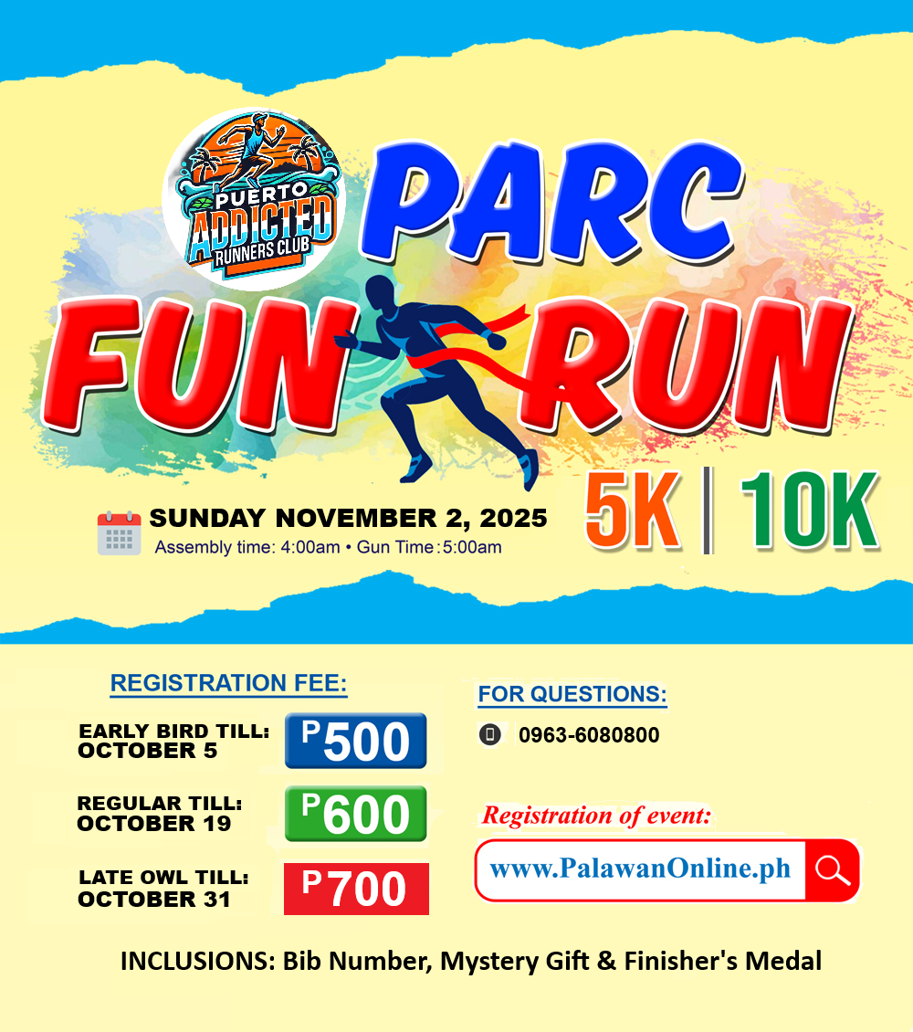 NOVEMBER 2 - PARC FUN RUN 5km/10km