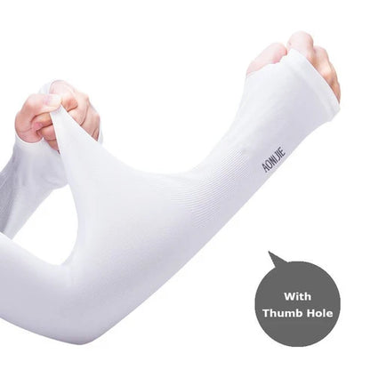 AONIJIE ONE Pair Cooling Arm Sleeves – WITH THUMB