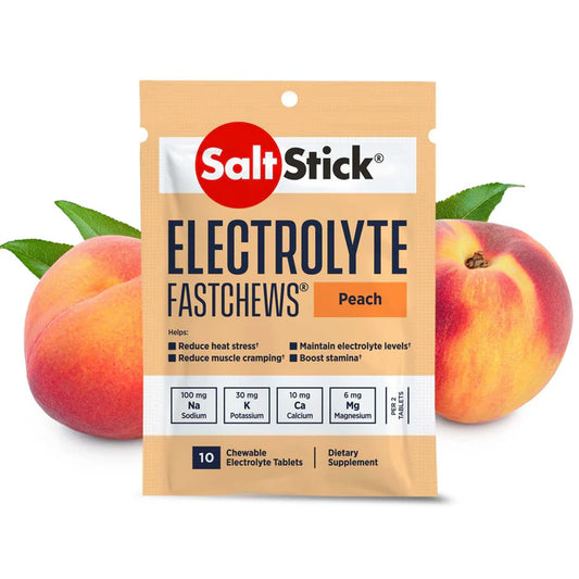 Saltstick Fastchews - Peach - Packet 10 pcs