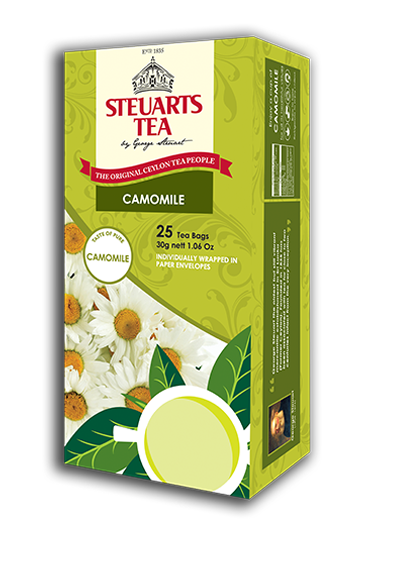 Steuarts CAMOMILE Tea - 25 tea bags