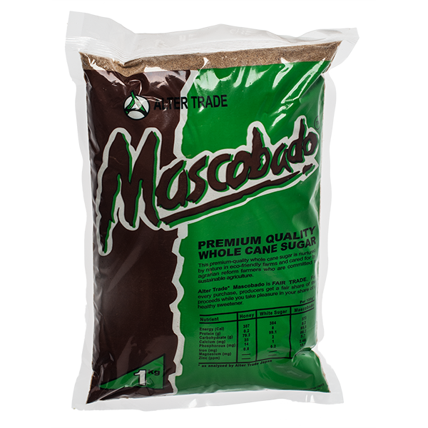 Alter Trade Mascobado Sugar 1kg - Muscovado sugar