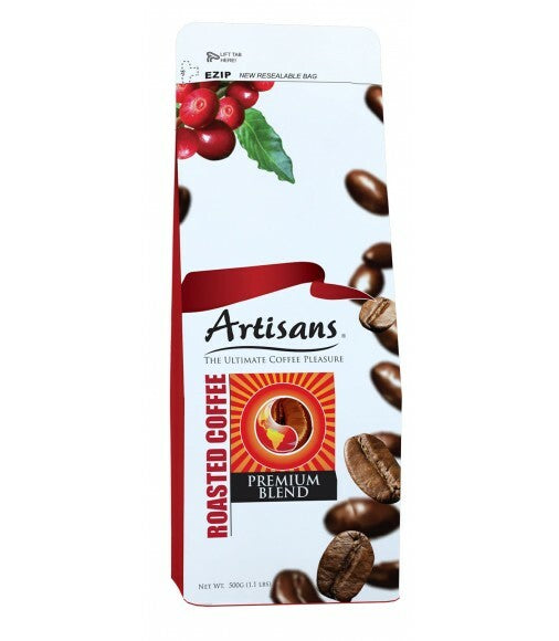 Artisans PREMIUM BLEND 500 grams - GROUND Coffee