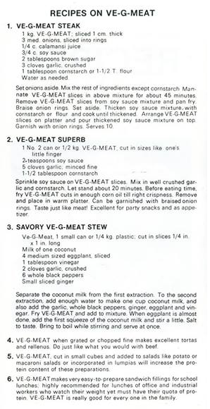 VE-G-MEAT - vegetarian meat - 350g