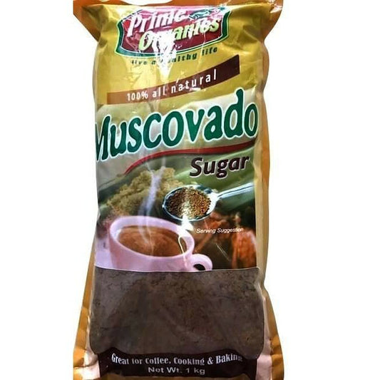 Prime Organics Muscovado Sugar 1 kg