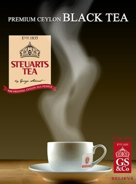 Steuarts PREMIUM Ceylon Black Tea 100 tea bags – PalawanOnline.ph