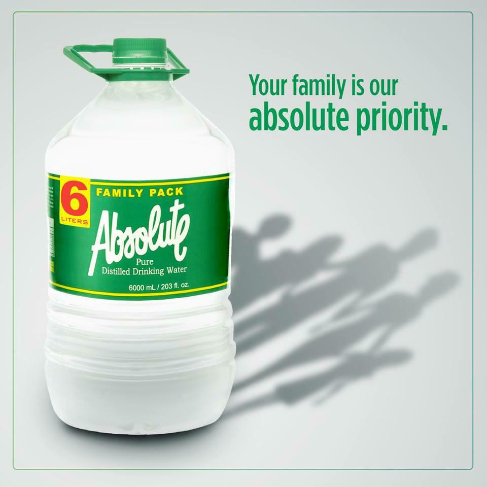 ABSOLUTE 6 Liter - Pure Distilled Drinking Water