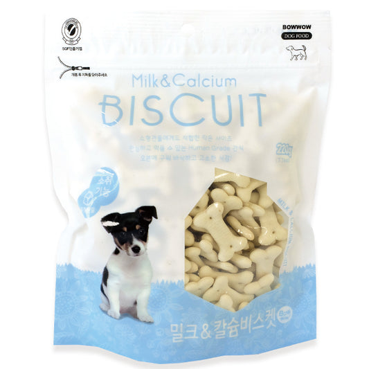 Bowwow  Combo Milk & Calcium Biscuit 220g