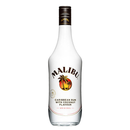 MALIBU CARIBBEAN RUM  with Coconut Liqueur -- 700 ML