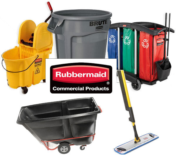 Rubbermaid YELLOW WAVEBRAKE SIDE PRESS WRINGER COMBO