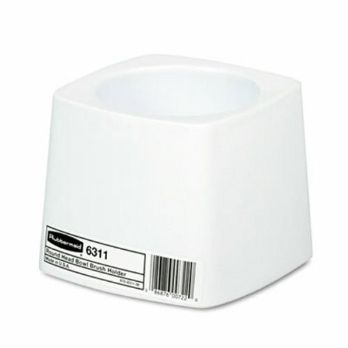 Rubbermaid WHITE TOILET BOWL BRUSH HOLDER - Brush holder only - NO BRUSH