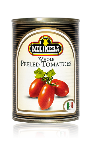 Molinera Whole Peeled Canned Tomatoes 400g