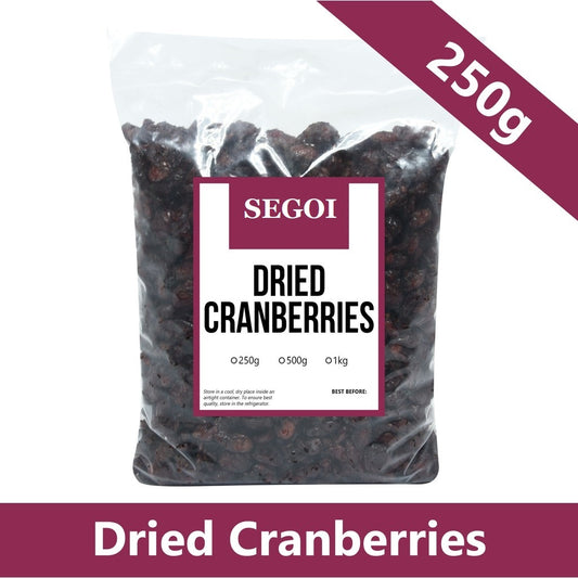 Segoi DRIED CRANBERRIES 250g