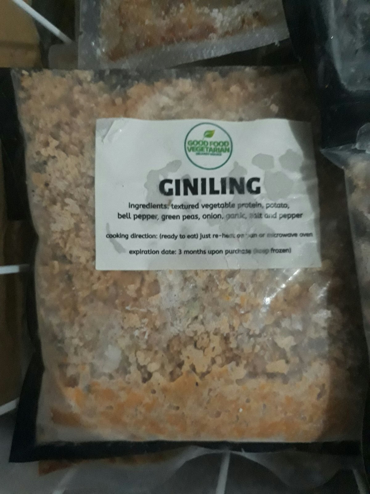 Good Food PLANT BASED GINILING 200g