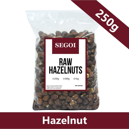 Segoi RAW HAZELNUTS 250g