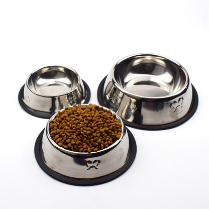 Dog & Cat Bowl - Stainless Steel - 22cm
