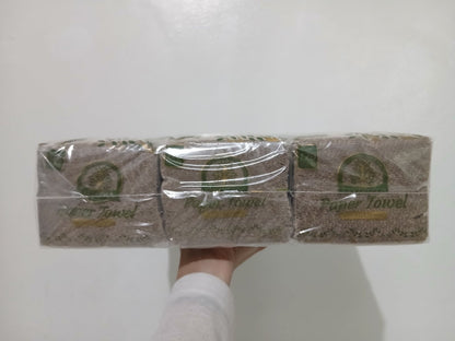 Evergreen Naturals Paper Towel 1 ply (trio pack) - PTBR 10/3/120 1 ply