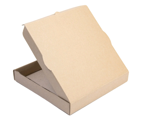 PIZZA BOXES 14" PLAIN CORRUGATED 50 pcs