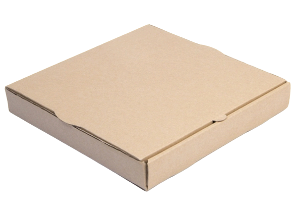 PIZZA BOXES 11" PLAIN CORRUGATED 50 pcs