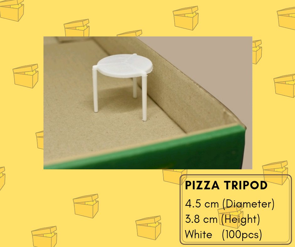 PIZZA TRIPOD SAVER 100 pcs