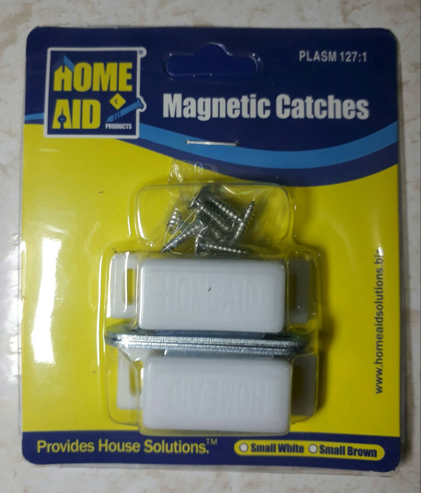 Homeaid MAGNETIC CATCHES SMALL WHITE