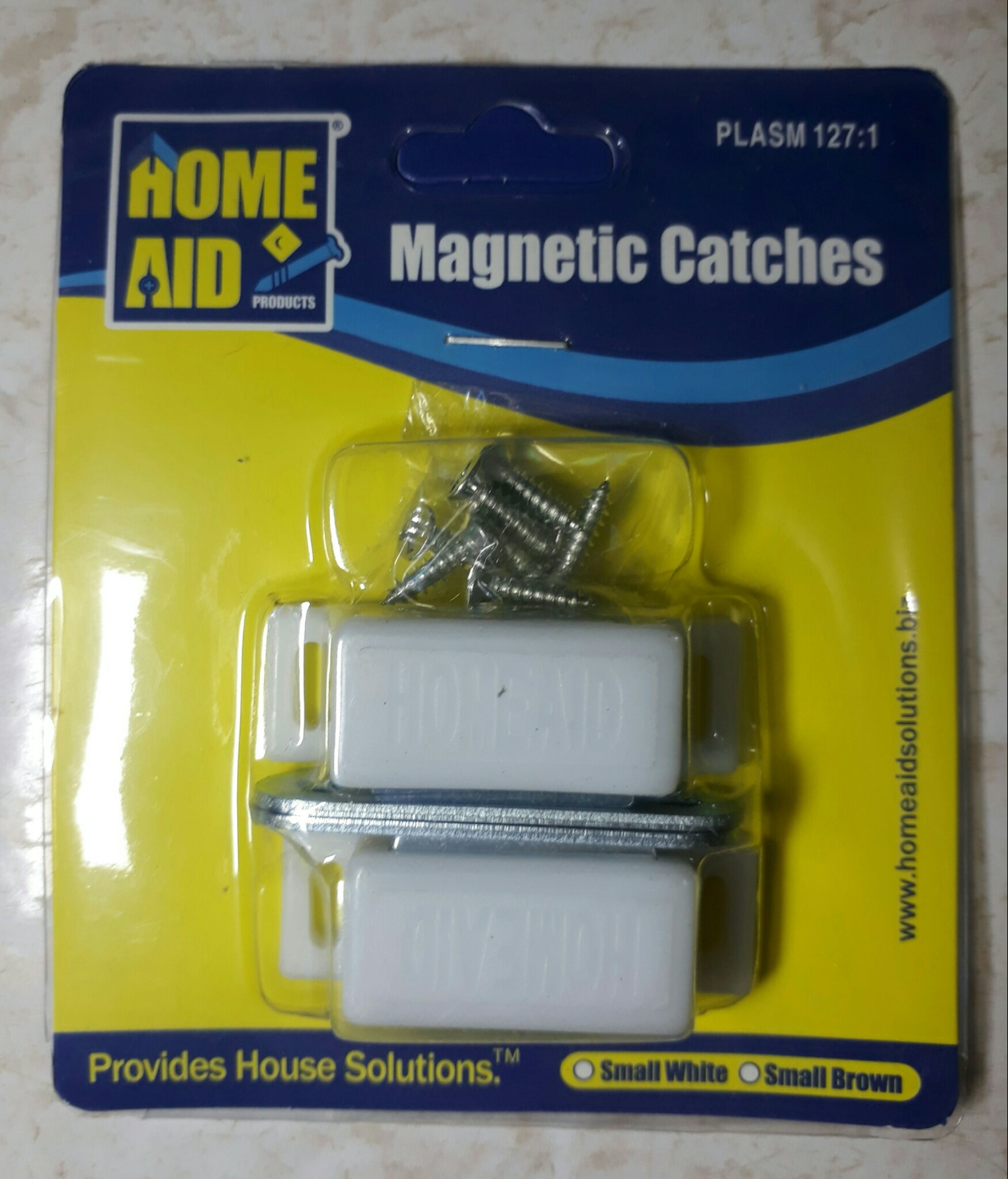 Homeaid MAGNETIC CATCHES SMALL WHITE