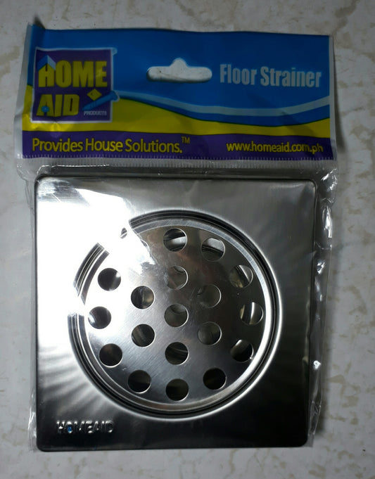 Homeaid FLOOR STRAINER 4" x 4"