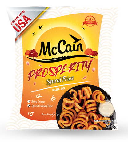 McCain PROSPERITY SPIRAL FRIES 500g