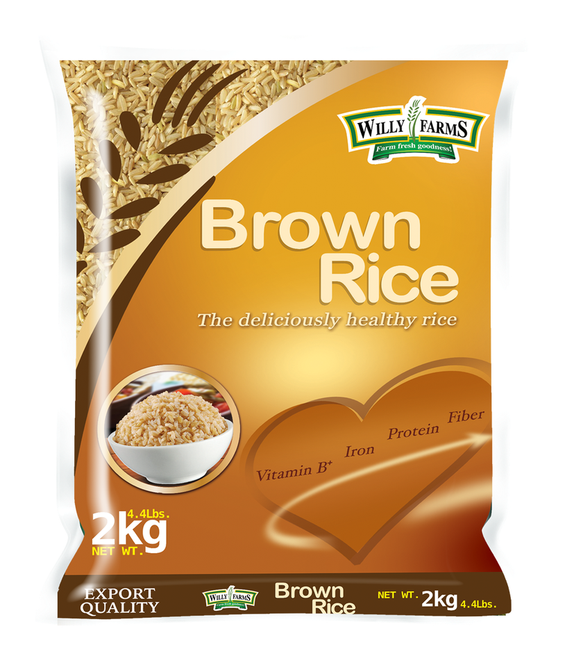 Willy Farms Brown Rice 2kg – PalawanOnline.ph