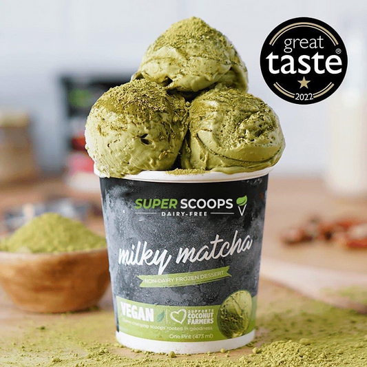 SuperScoops MILKY MATCHA 473ml (Vegan)