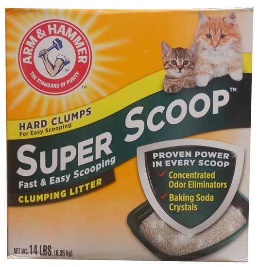 Arm & Hammer SUPER SCOOP SCENTED CAT LITTER 6.35KG