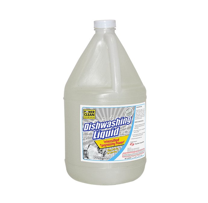 Power Clean DISHWASHING LIQUID 1 Gallon - Unscented