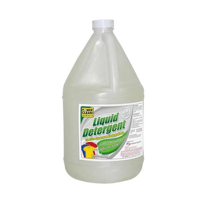 Power Clean LIQUID LAUNDRY DETERGENT UNSCENTED 1 GALLON