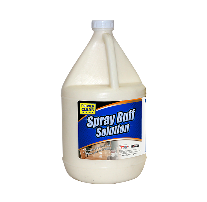 Power Clean SPRAY BUFF SOLUTION REGULAR 1 GALLON