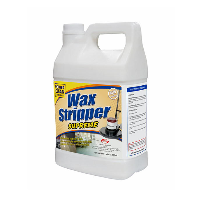 Power Clean WAX STRIPPER SUPREME 1 GALLON