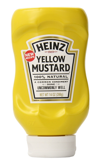 Heinz YELLOW MUSTARD 14oz