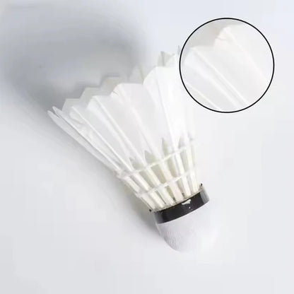 ALPSPORT White Goose Feather Shuttlecock -  808 12pcs/Tube