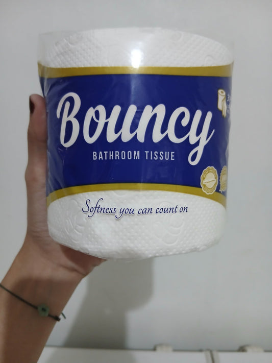 200 sheets Bouncy Single Bathroom Tissue 3 ply - BTVP 96/1/200